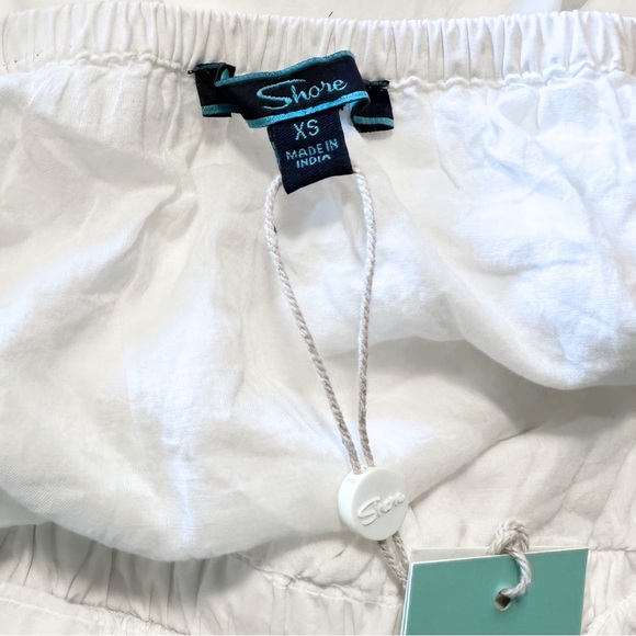 White Sleeveless Maxi Sundress with V-Neck and back cutout - Picture 7 of 7